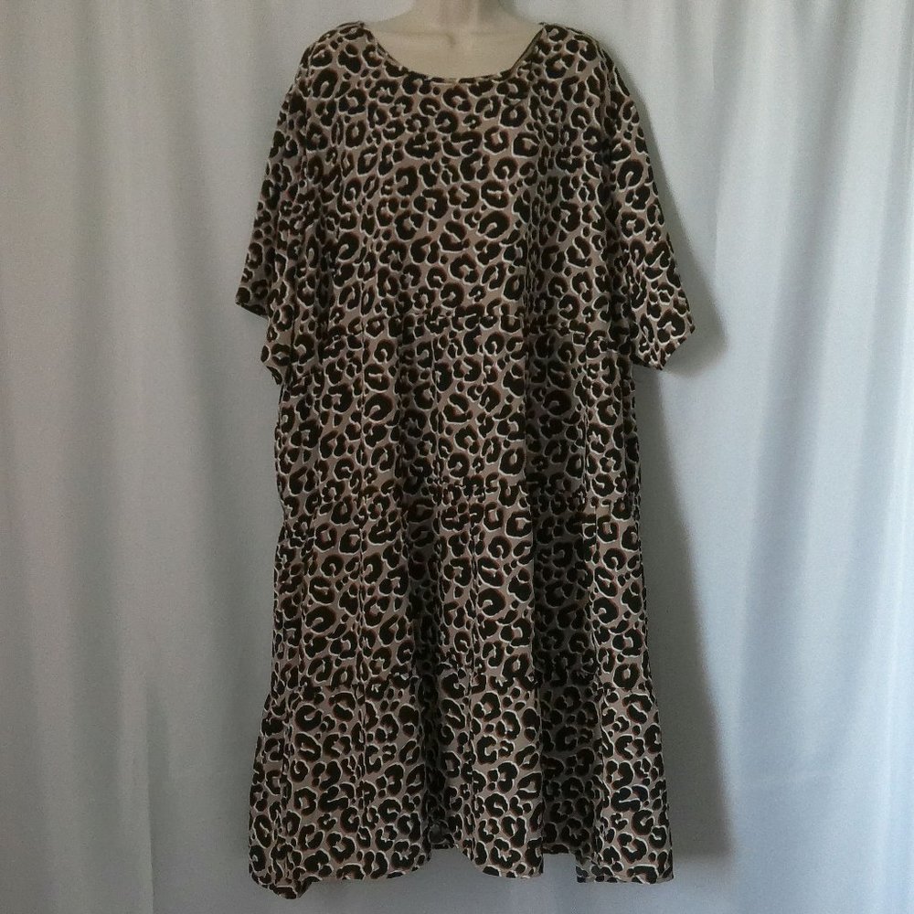 Cheetah Flare Dress